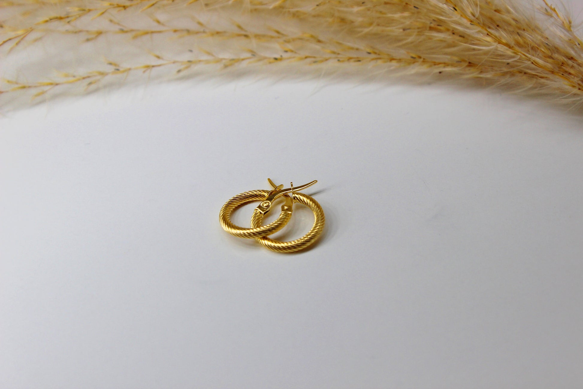 Kordel Creolen in 585 Gelbgold